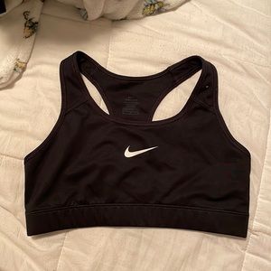 Black Nike Sports Bra Size Medium